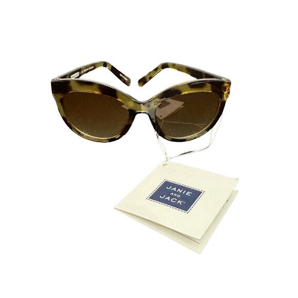 New Janie and Jack Toddlers Brown Sunglasses Size 2-4 Years - Picture 1 of 2
